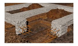 Strip (continuous) footing .